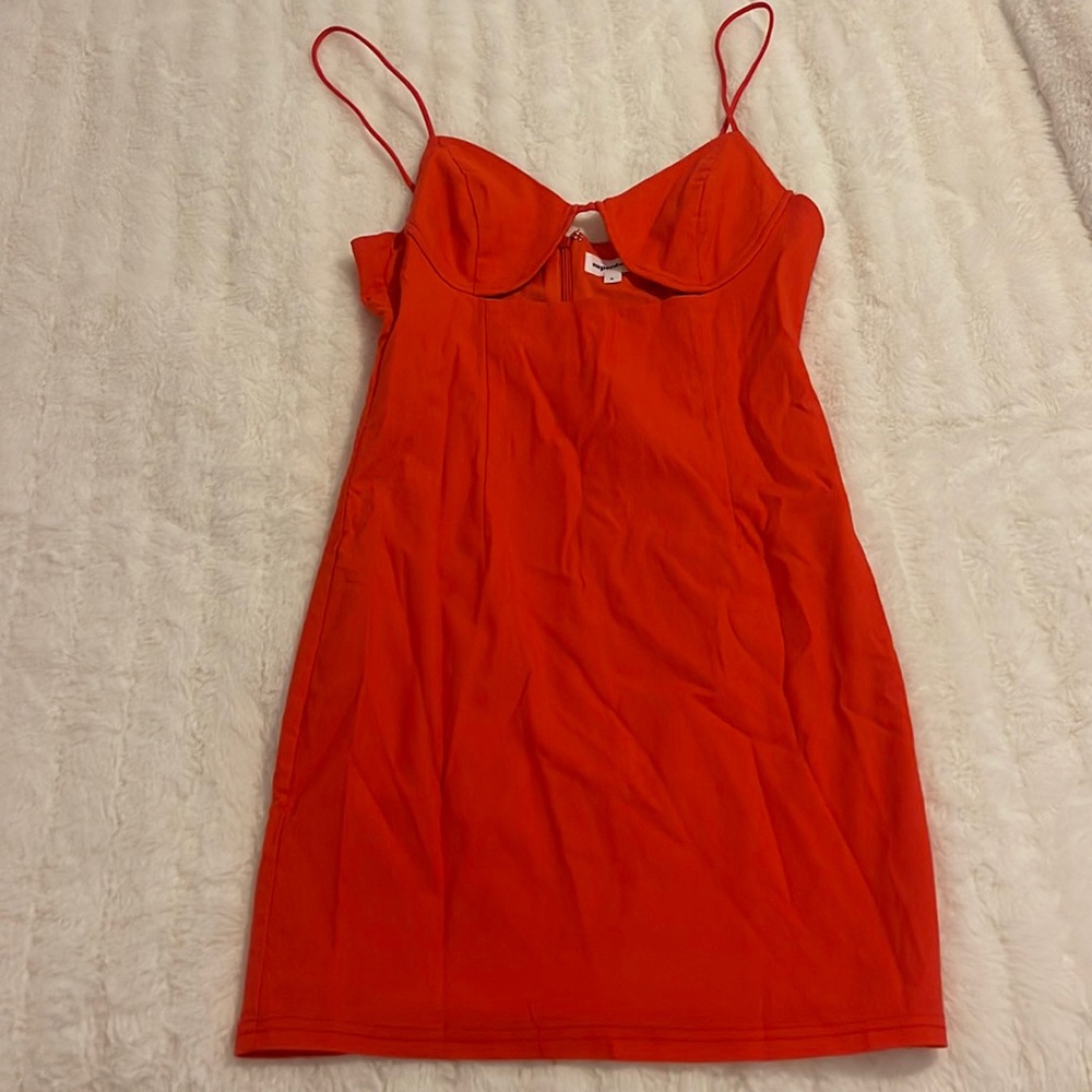 Super down bodycon dress